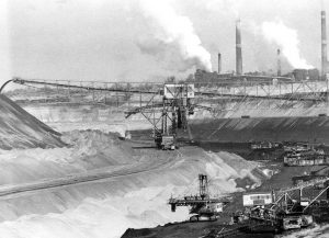 Hintergrund Tagebau Meuro 1987