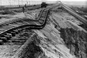 Tagebau Koschen 1963