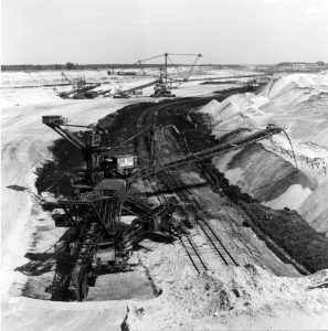 Tagebau Dreiweibern 1986